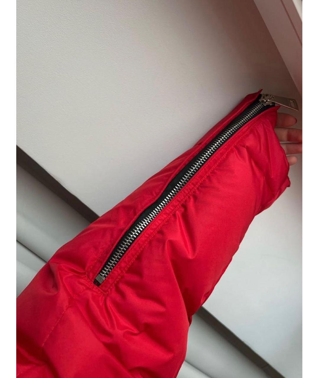 KHRISJOY Красная полиэстеровая куртка, фото 6