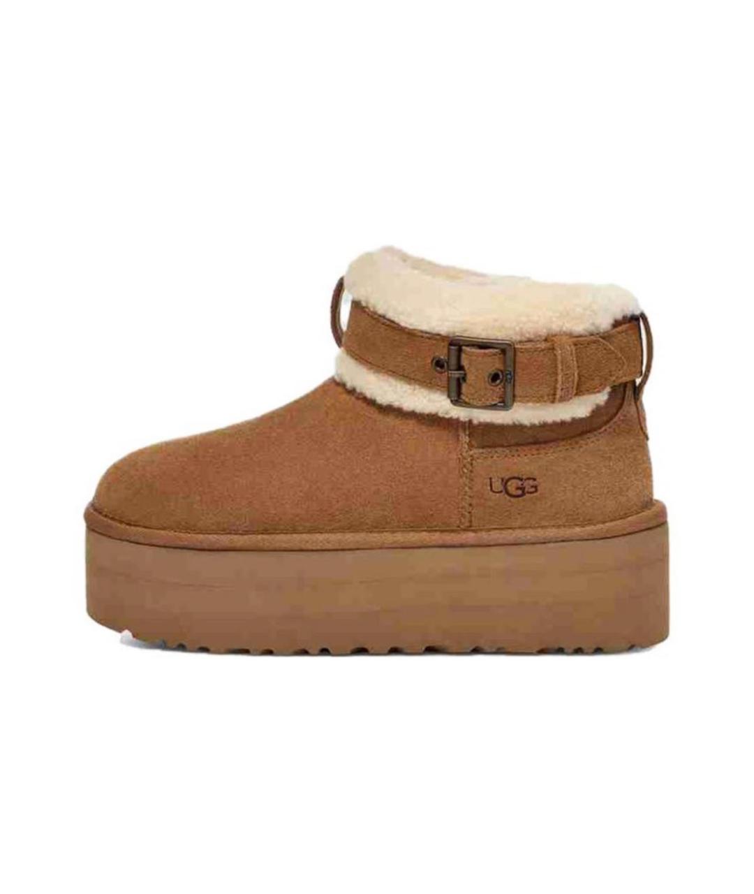 UGG AUSTRALIA Коричневые ботинки, фото 6