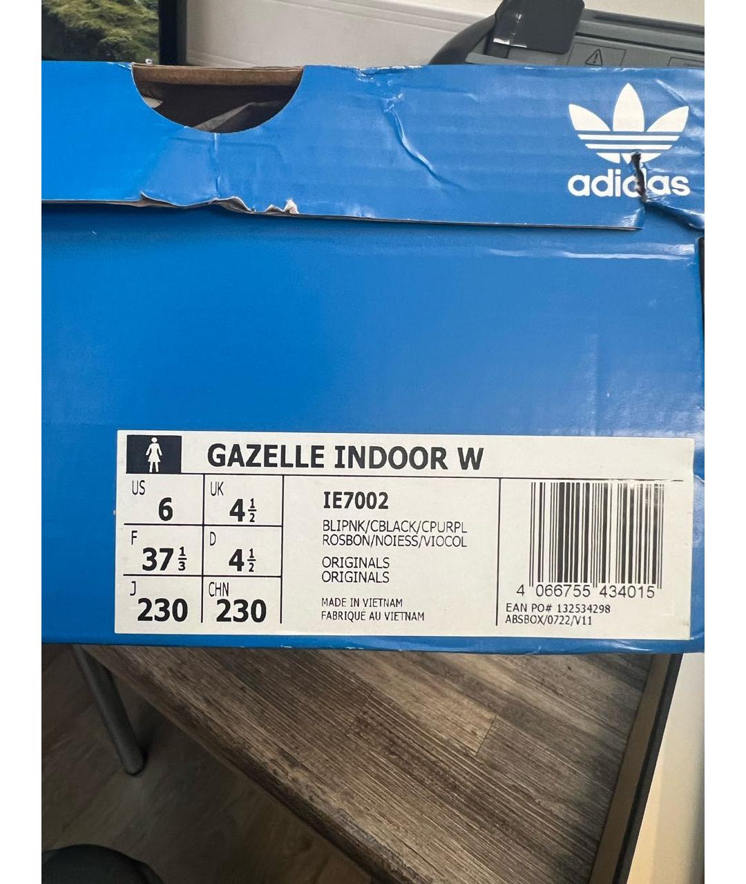 ADIDAS Розовые замшевые кеды, фото 6