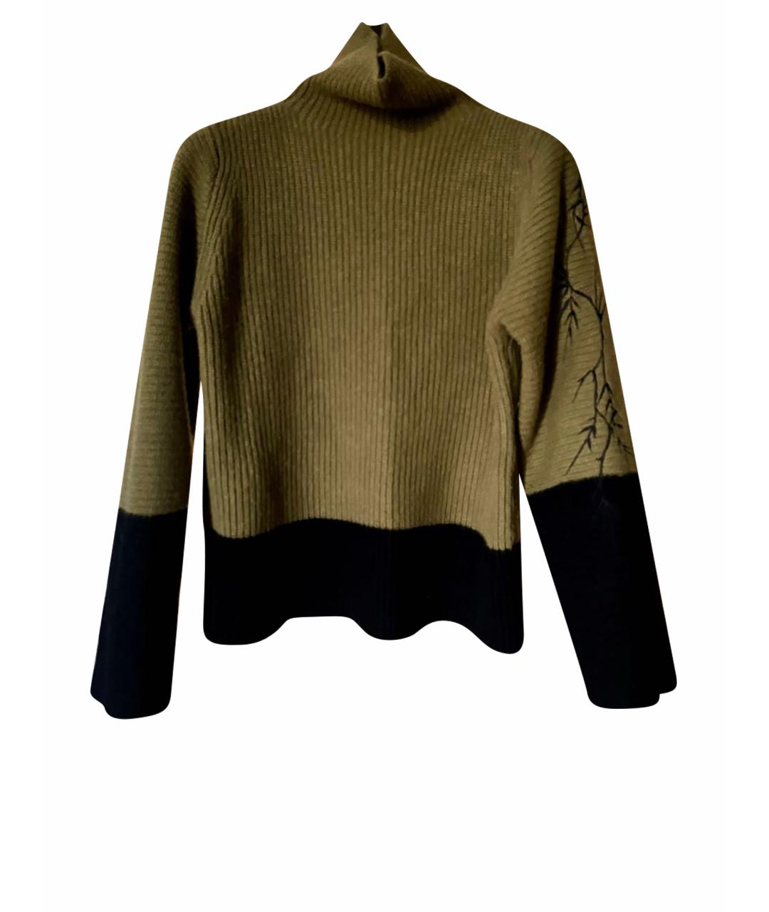 HAIDER ACKERMANN Черный шерстяной джемпер / свитер, фото 1