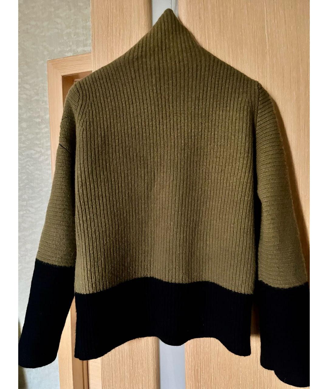 HAIDER ACKERMANN Черный шерстяной джемпер / свитер, фото 2