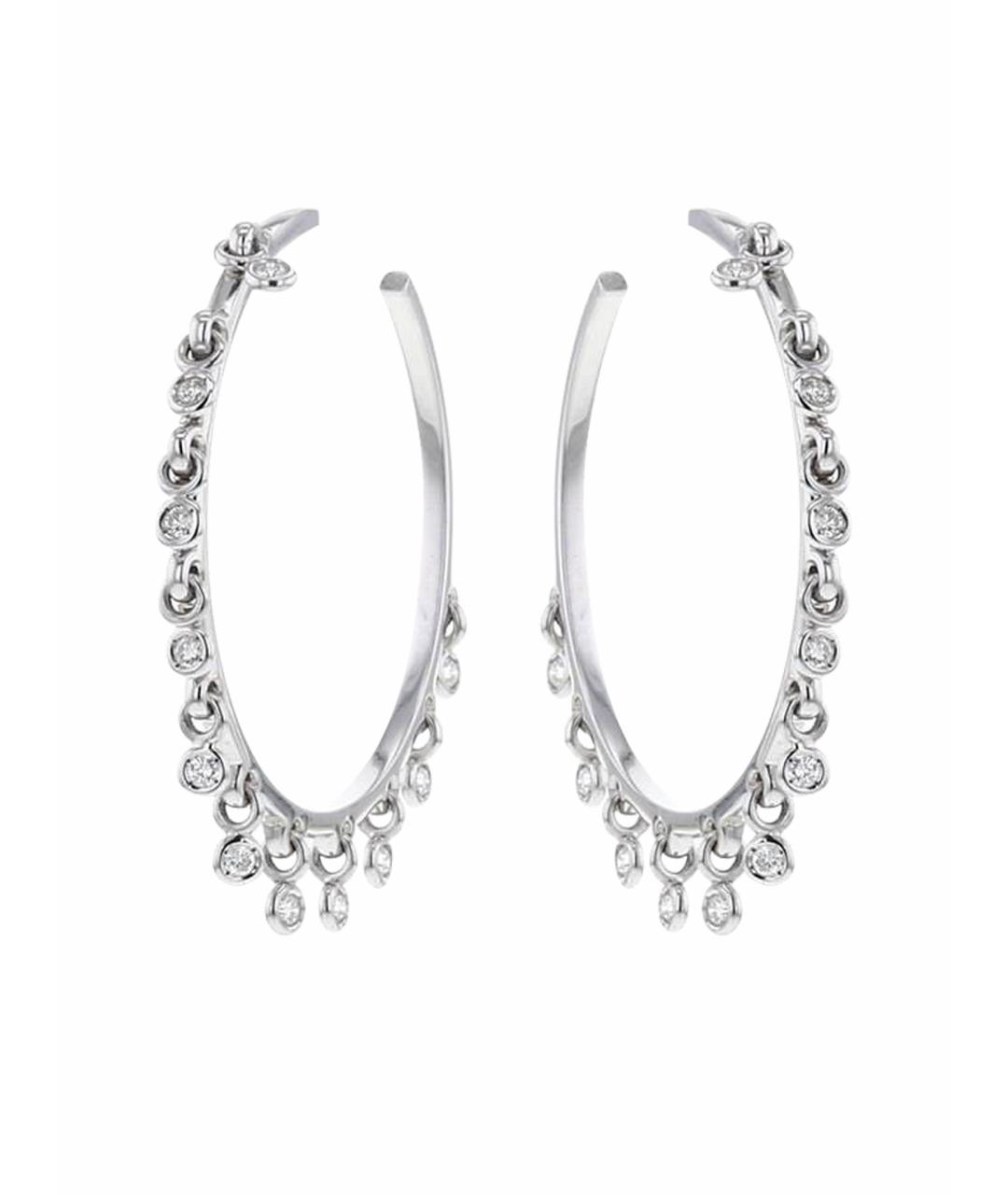 CHRISTIAN DIOR Белые серьги из белого золота, фото 1
