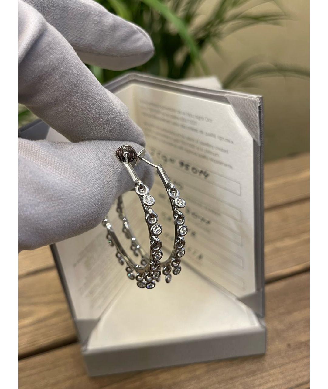 CHRISTIAN DIOR Белые серьги из белого золота, фото 3