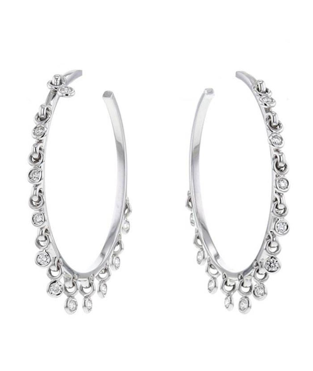 CHRISTIAN DIOR Белые серьги из белого золота, фото 6