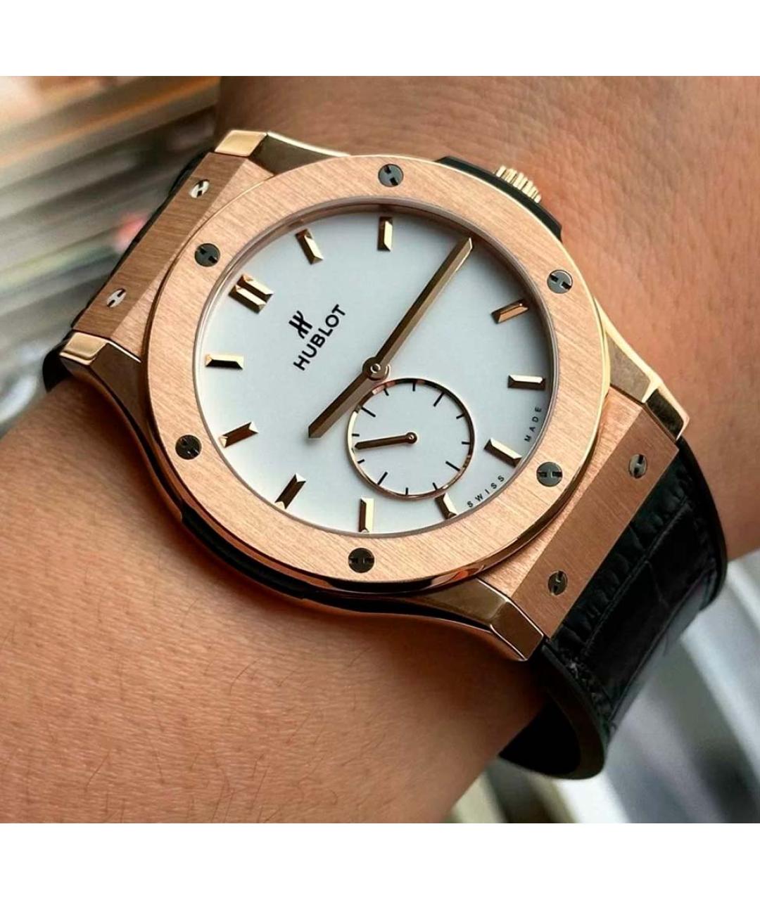 HUBLOT Белые часы, фото 7