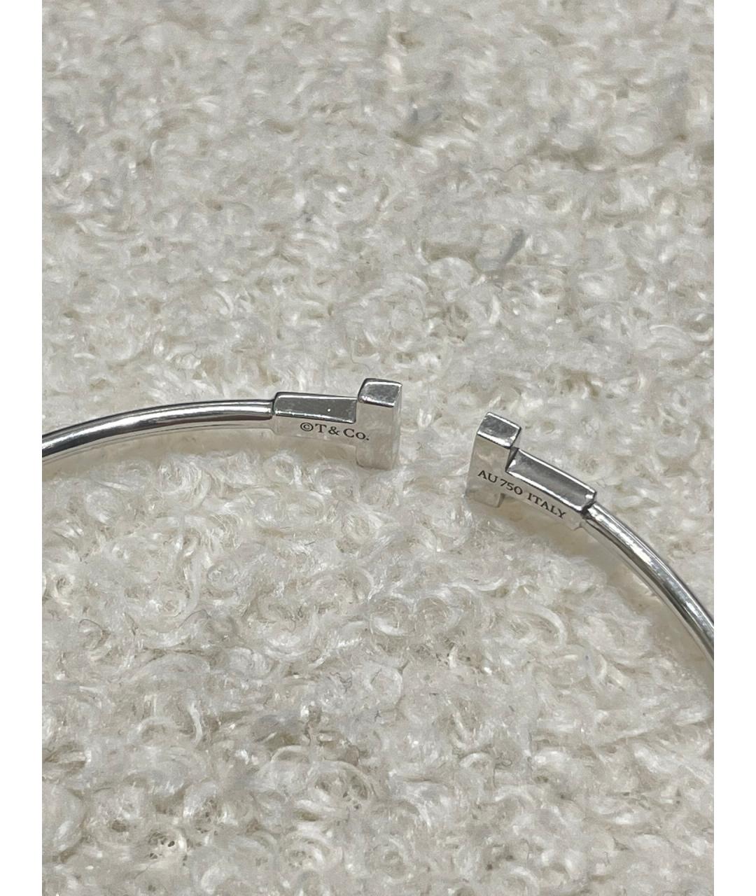 TIFFANY&CO Серебрянный браслет из белого золота, фото 3