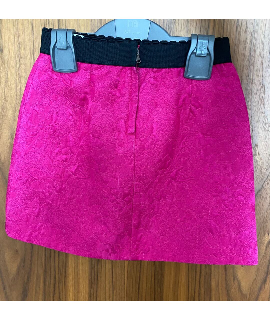DOLCE & GABBANA KIDS Розовая хлопковая юбка, фото 2