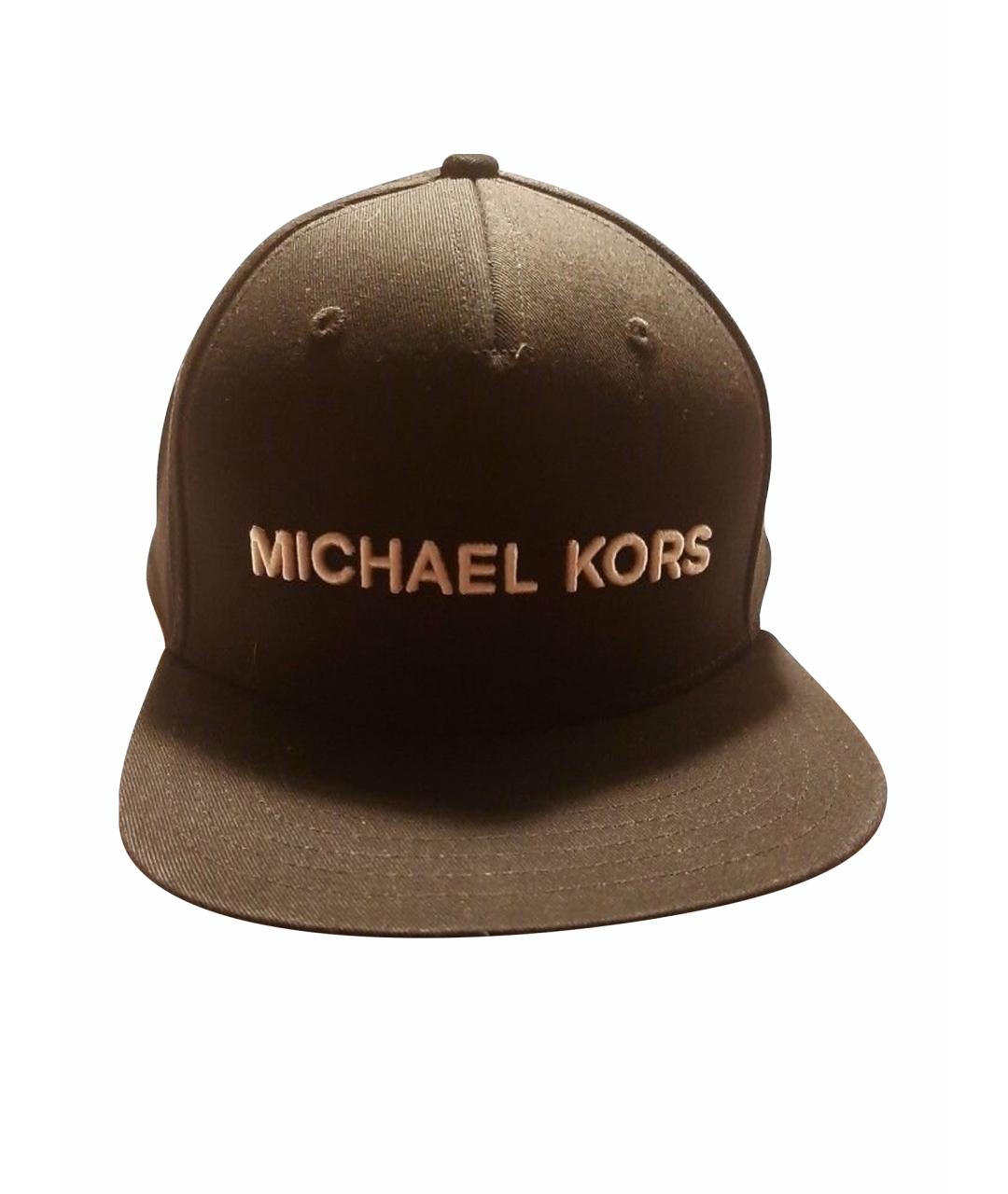 MICHAEL KORS Черная хлопковая кепка/бейсболка, фото 1