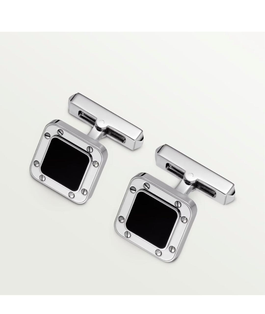 CARTIER Серебряные серебряные запонки, фото 2