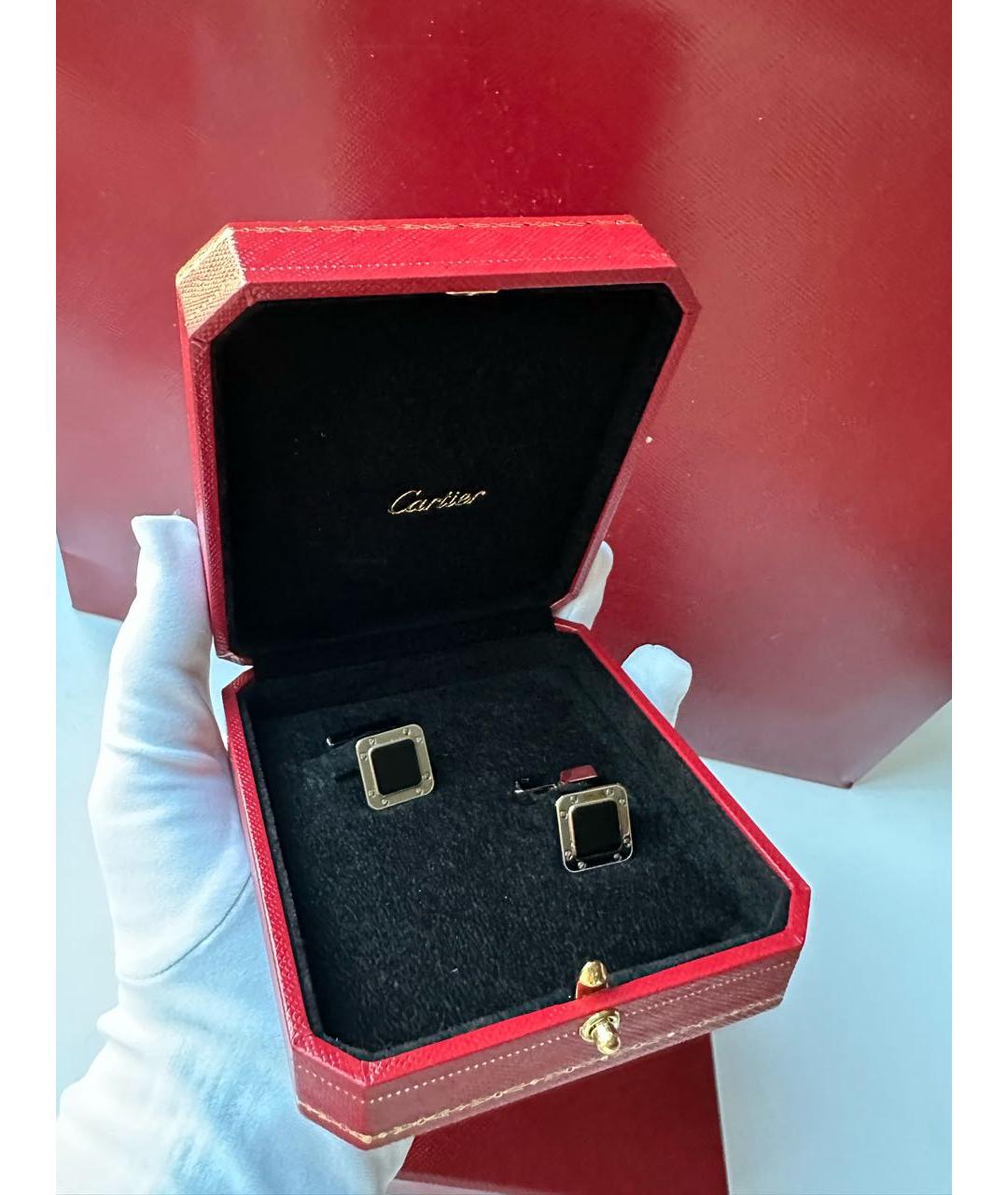 CARTIER Серебряные серебряные запонки, фото 3