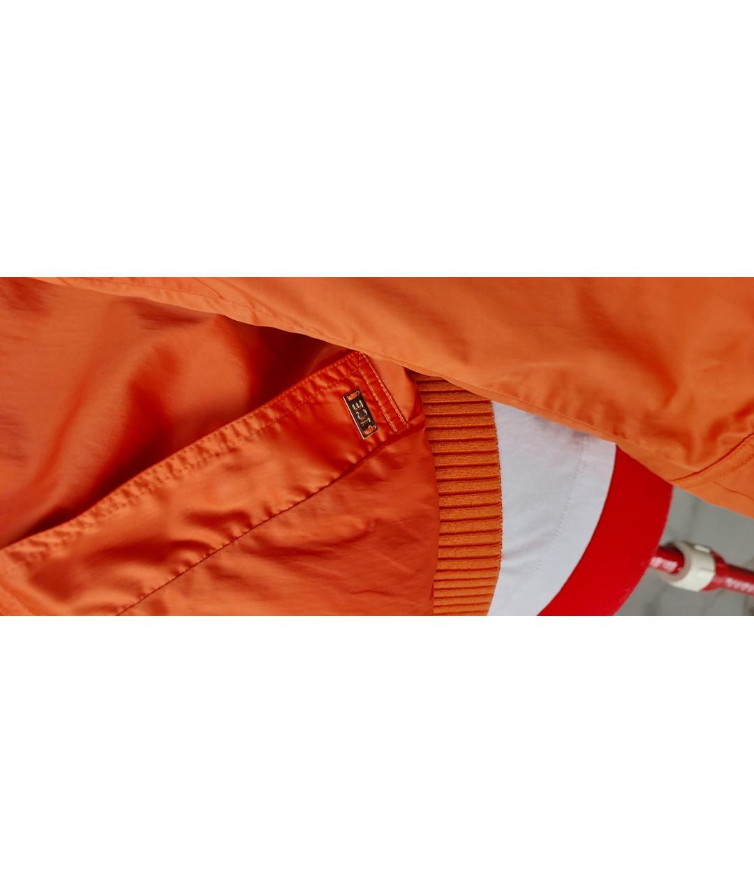 ICEBERG Оранжевая атласная куртка, фото 8