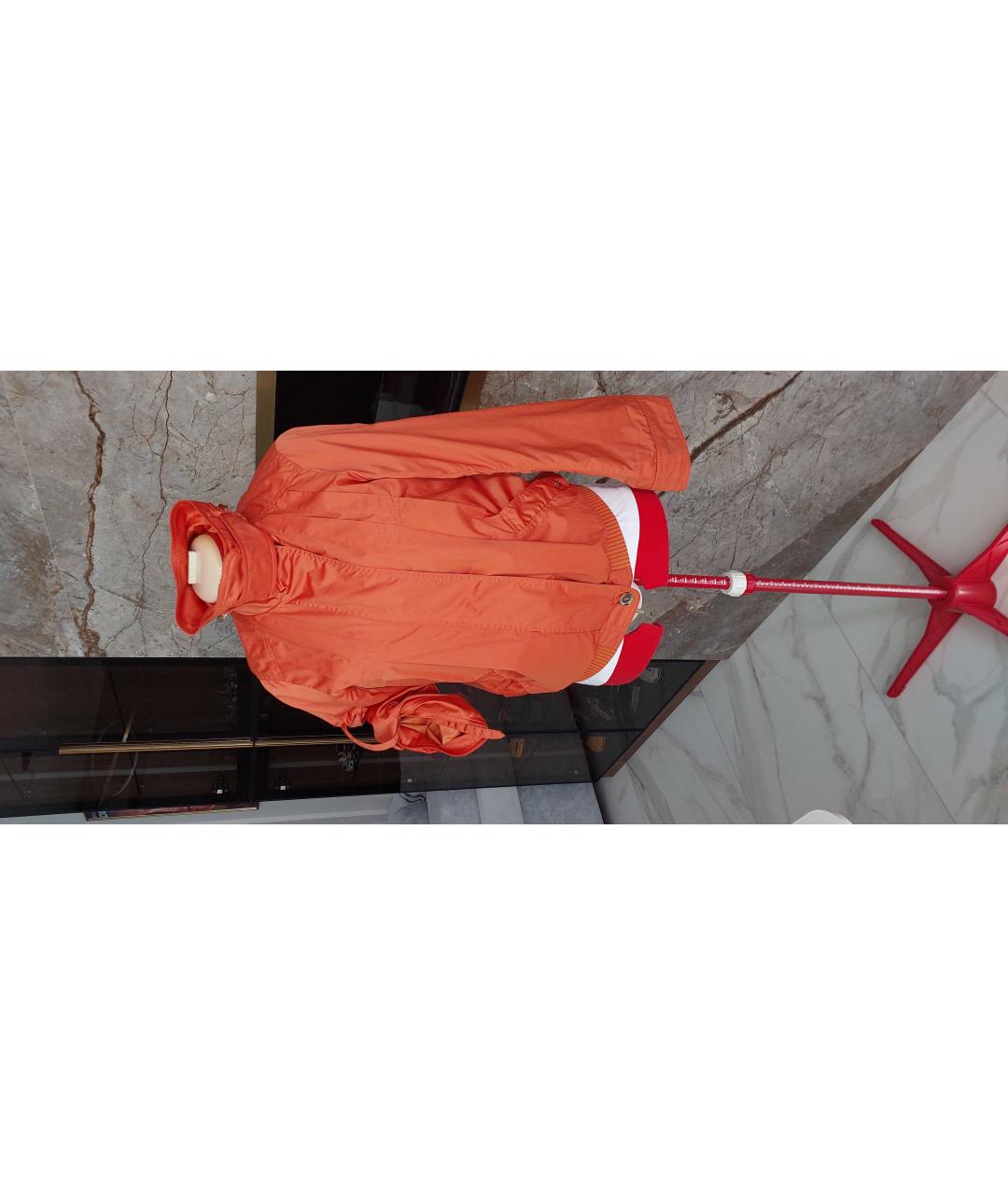 ICEBERG Оранжевая атласная куртка, фото 10