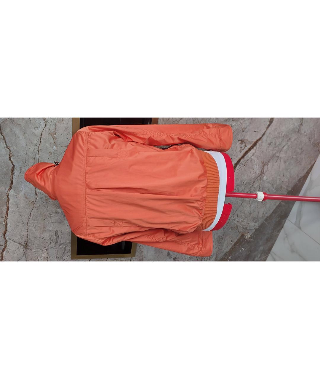 ICEBERG Оранжевая атласная куртка, фото 2