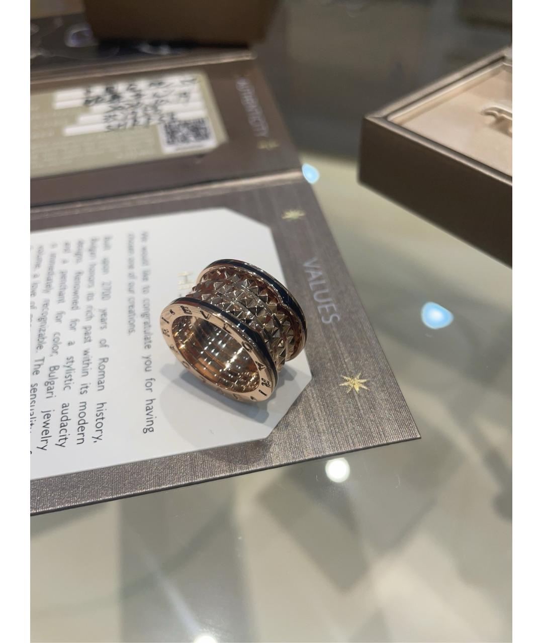 BVLGARI Золотое кольцо из розового золота, фото 3