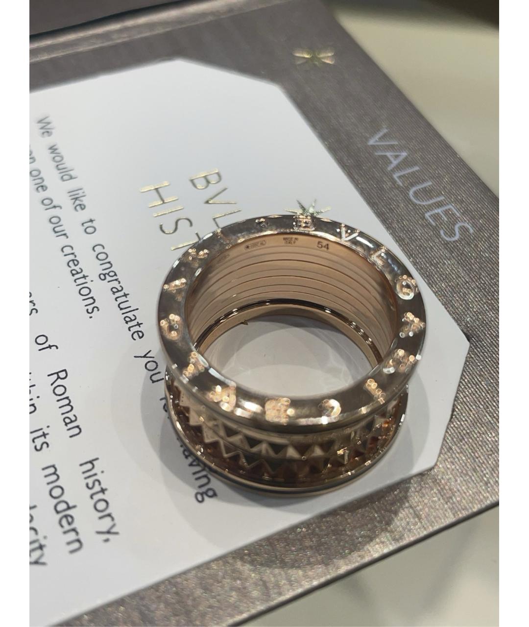 BVLGARI Золотое кольцо из розового золота, фото 4