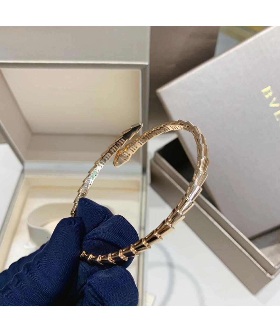 BVLGARI Золотой браслет из розового золота, фото 3