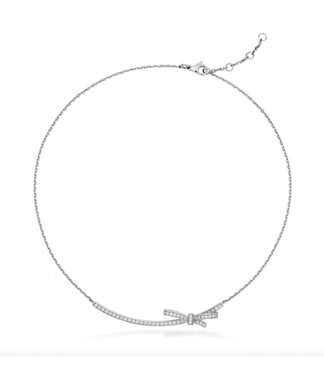 CHANEL Серебряное колье из белого золота, фото 6