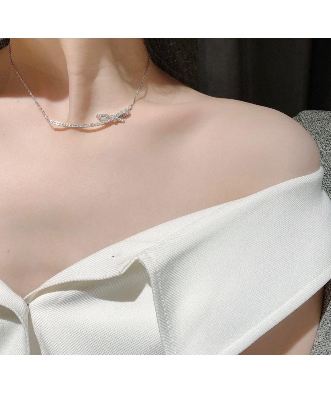 CHANEL Серебряное колье из белого золота, фото 3