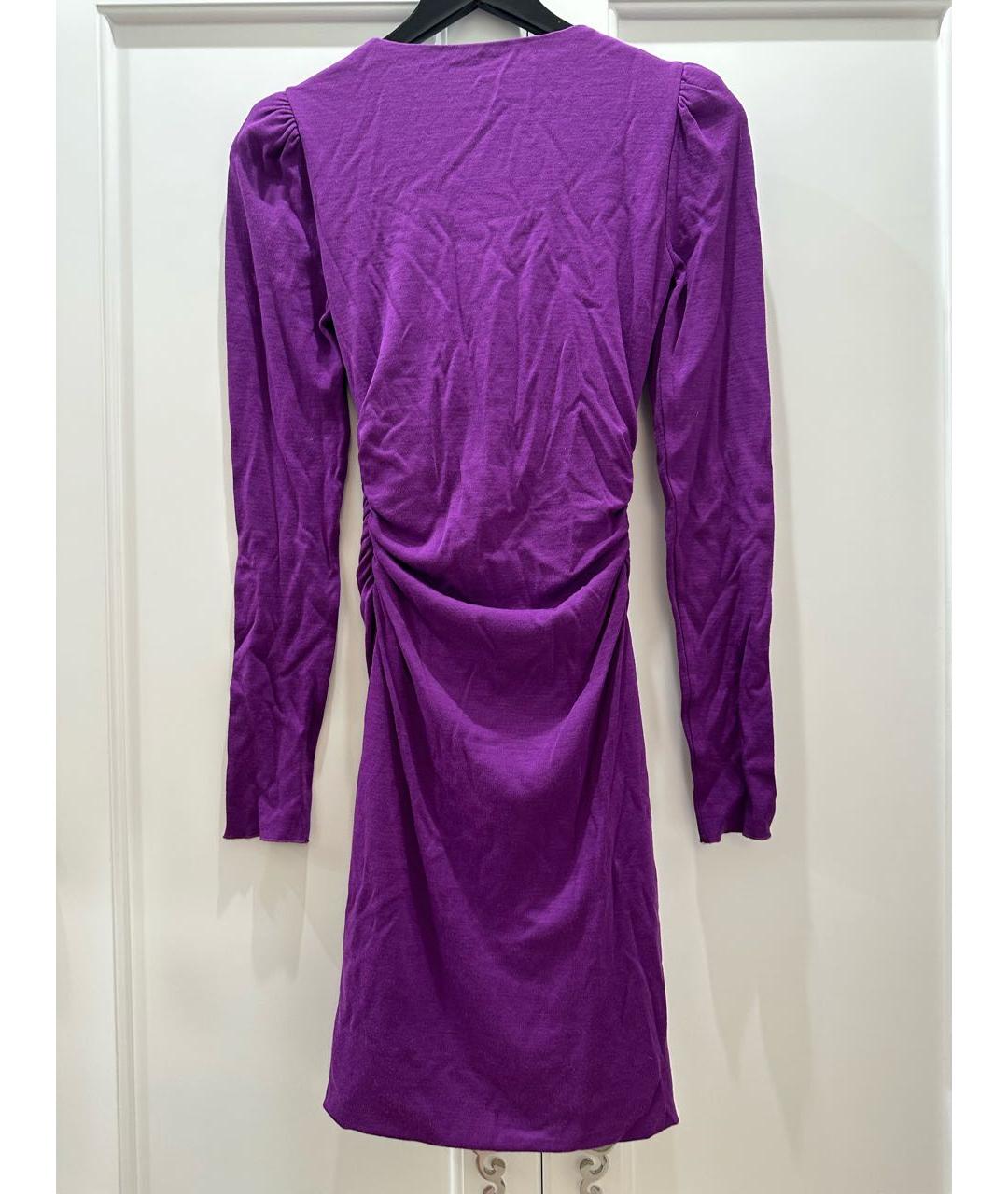 EMILIO PUCCI Фиолетовое полиамидовое коктейльное платье, фото 2