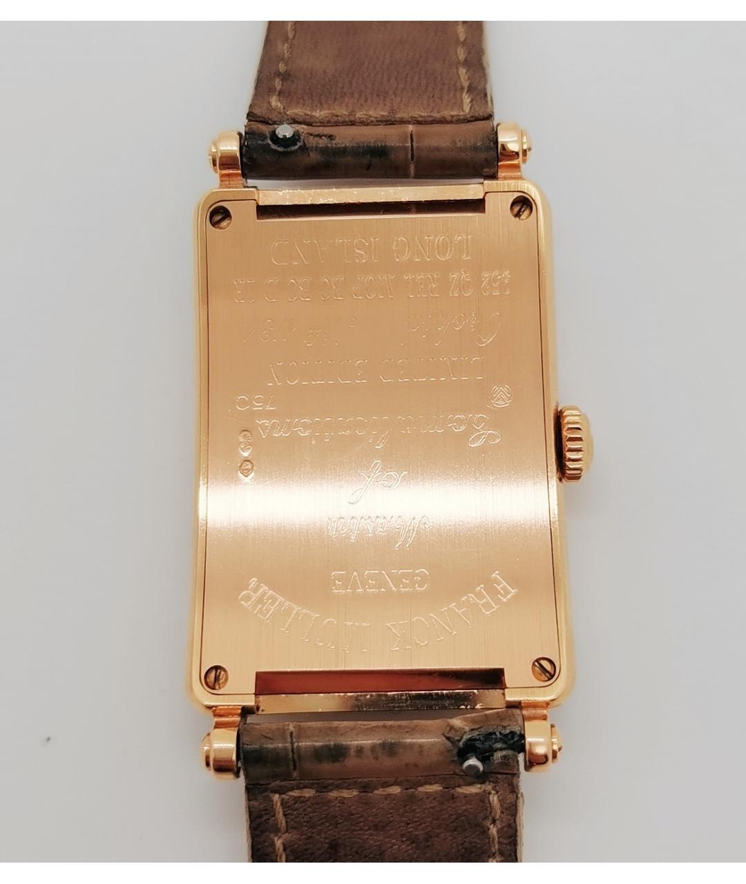 FRANCK MULLER Золотые часы из розового золота, фото 4