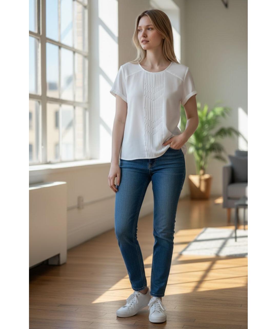 HUGO BOSS Белая блузы, фото 7