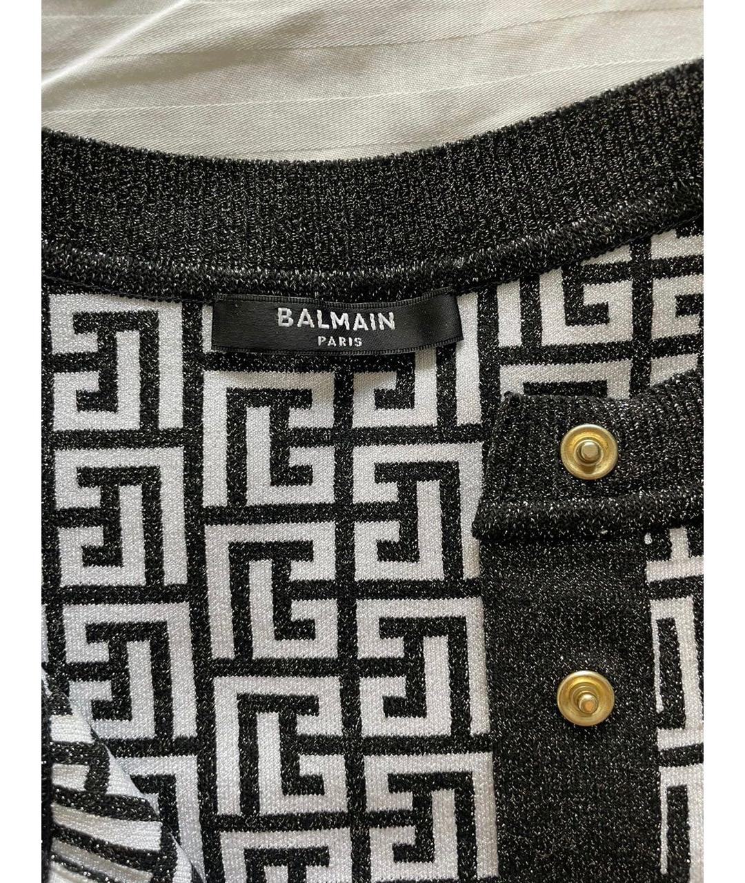 BALMAIN Серая вискозная блузы, фото 3