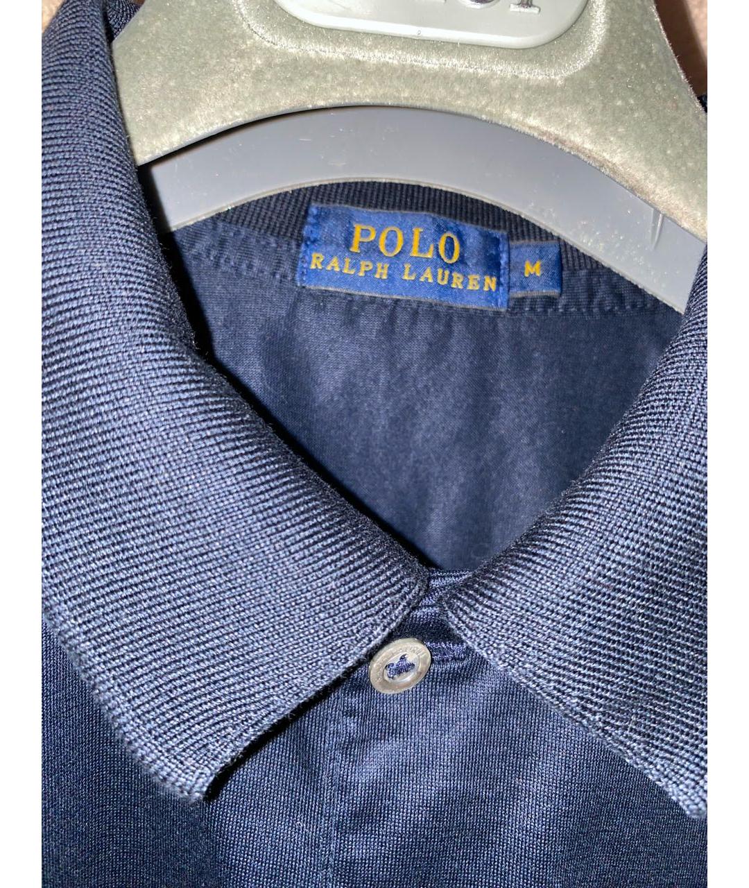 POLO RALPH LAUREN Темно-синяя футболка, фото 8