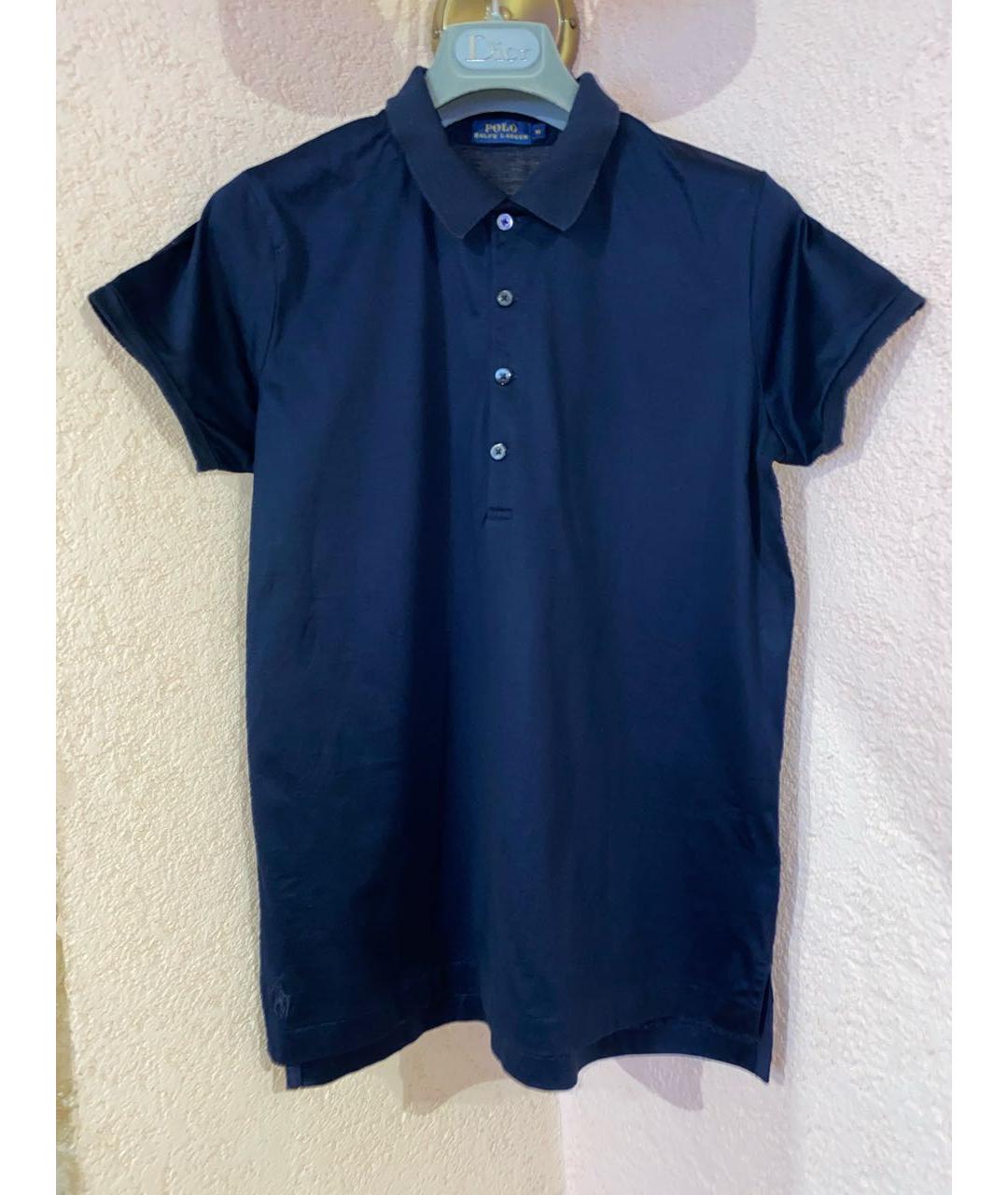 POLO RALPH LAUREN Темно-синяя футболка, фото 9