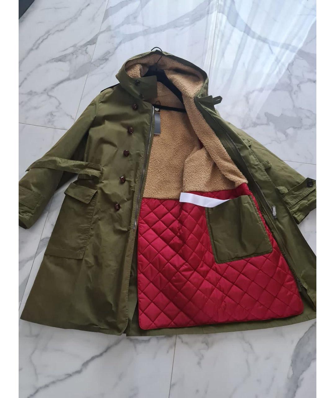GUCCI Хаки хлопковая парка, фото 3