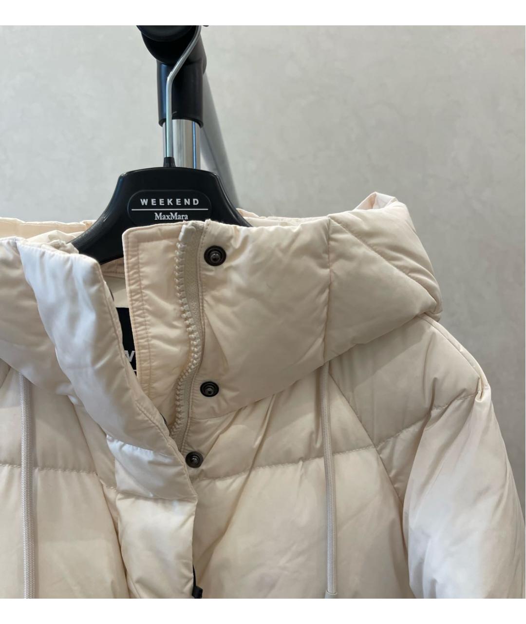 WEEKEND MAX MARA Белый пуховик, фото 5