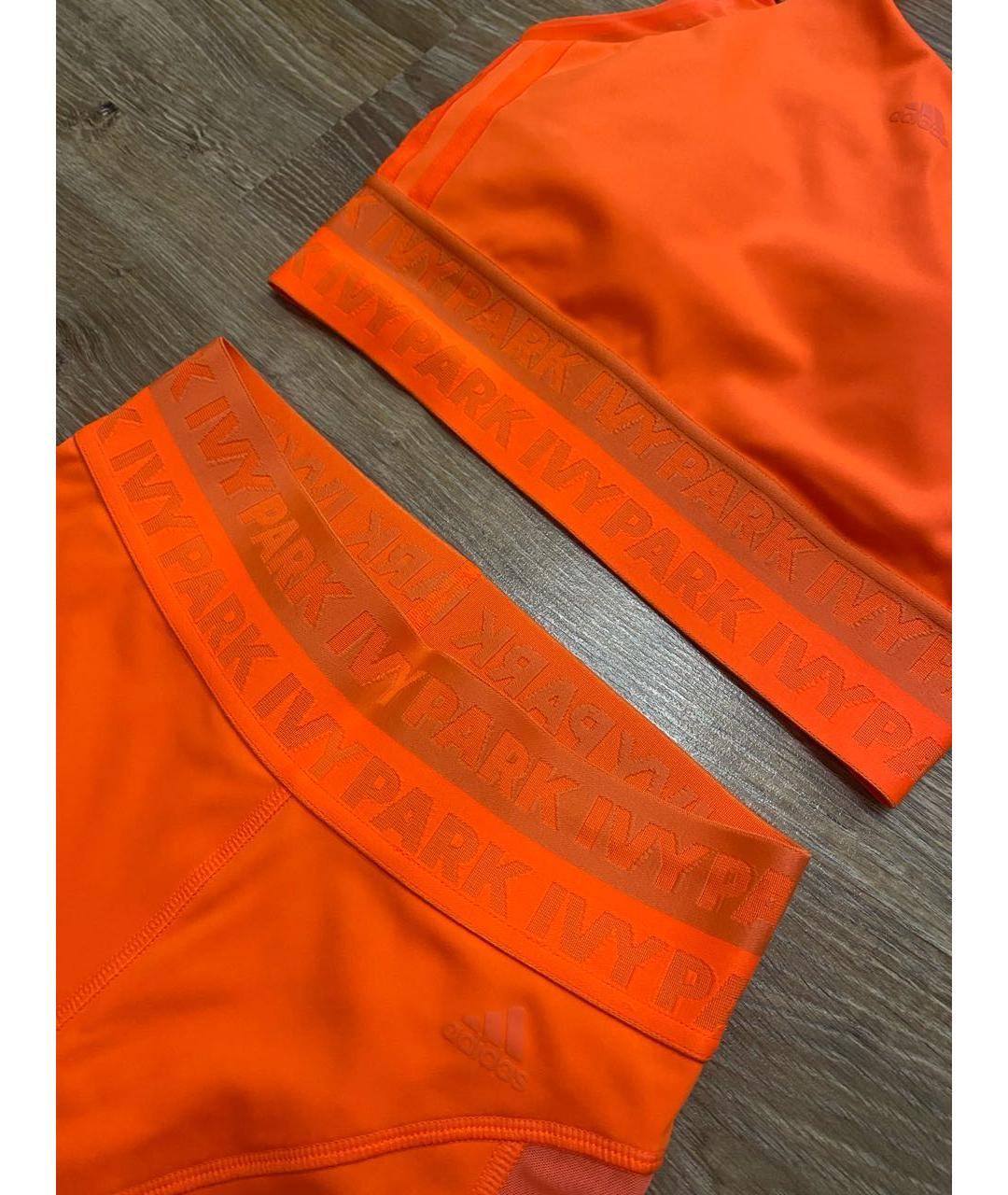 ADIDAS Оранжевый полиэстеровый спортивные костюмы, фото 5