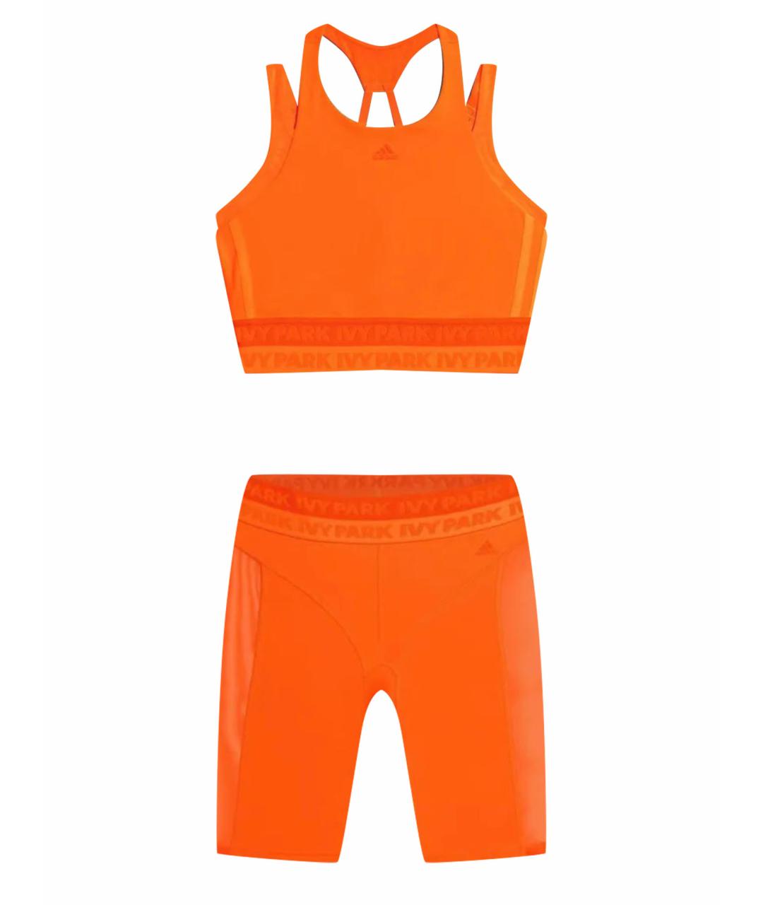 ADIDAS Оранжевый полиэстеровый спортивные костюмы, фото 1