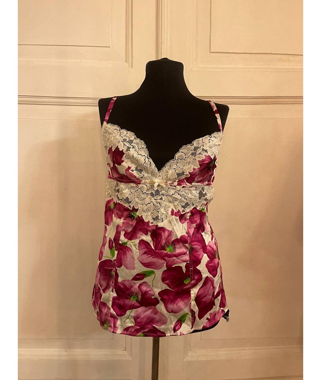 DOLCE&GABBANA Мульти майка, фото 8