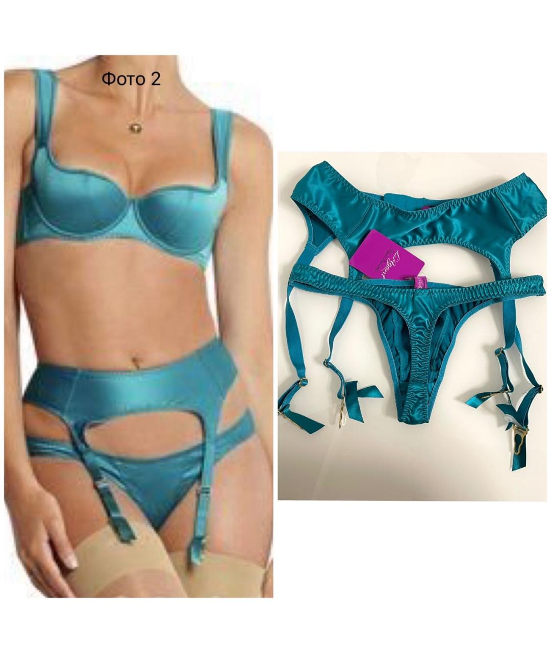 AGENT PROVOCATEUR Бирюзовые трусы, фото 3