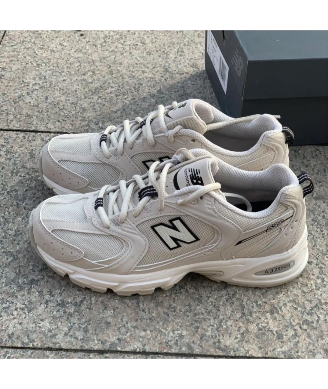 NEW BALANCE Бежевые кроссовки 530 для женщин – купить в интернет ...