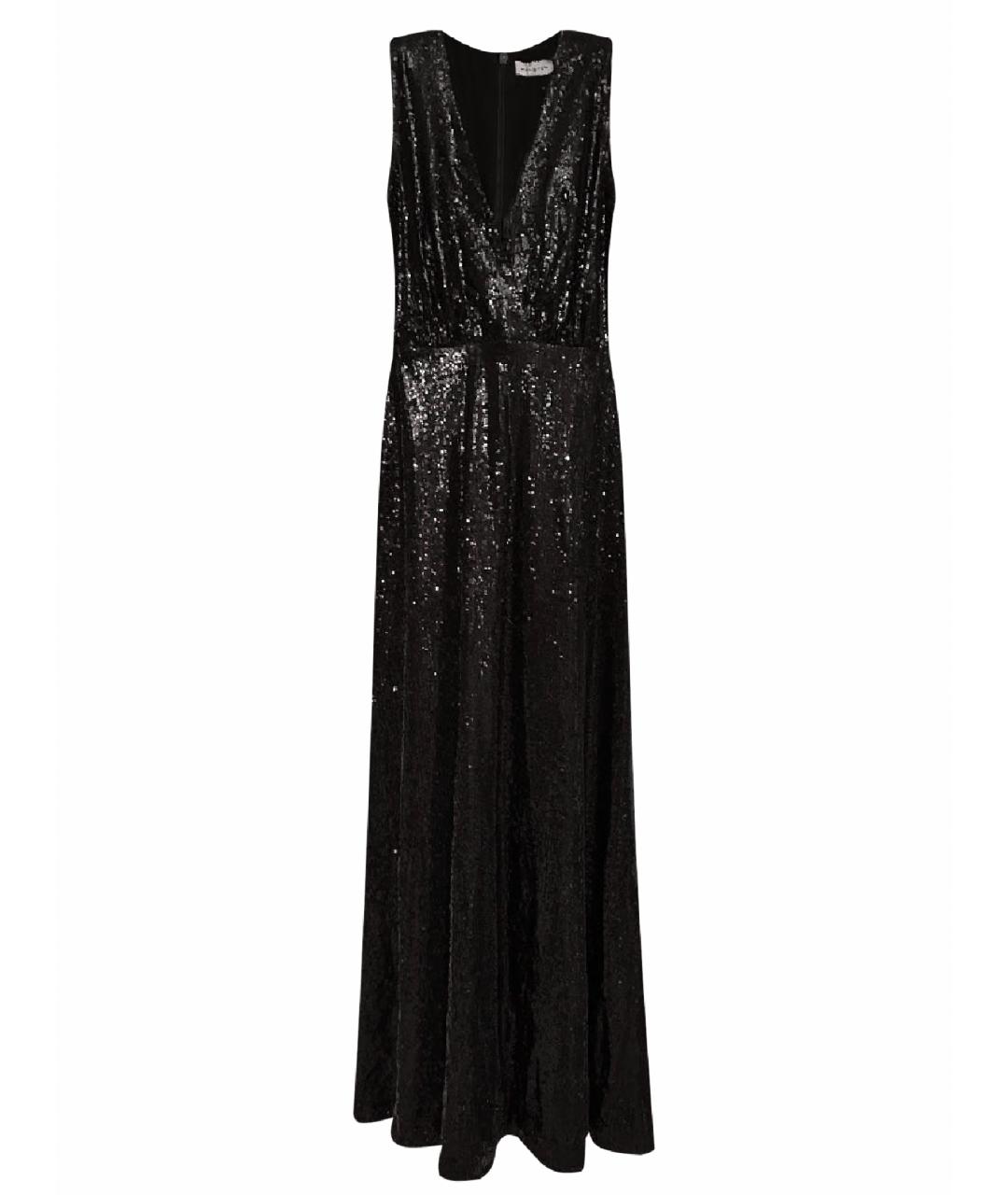 HALSTON HERITAGE Черное полиэстеровое вечернее платье, фото 1