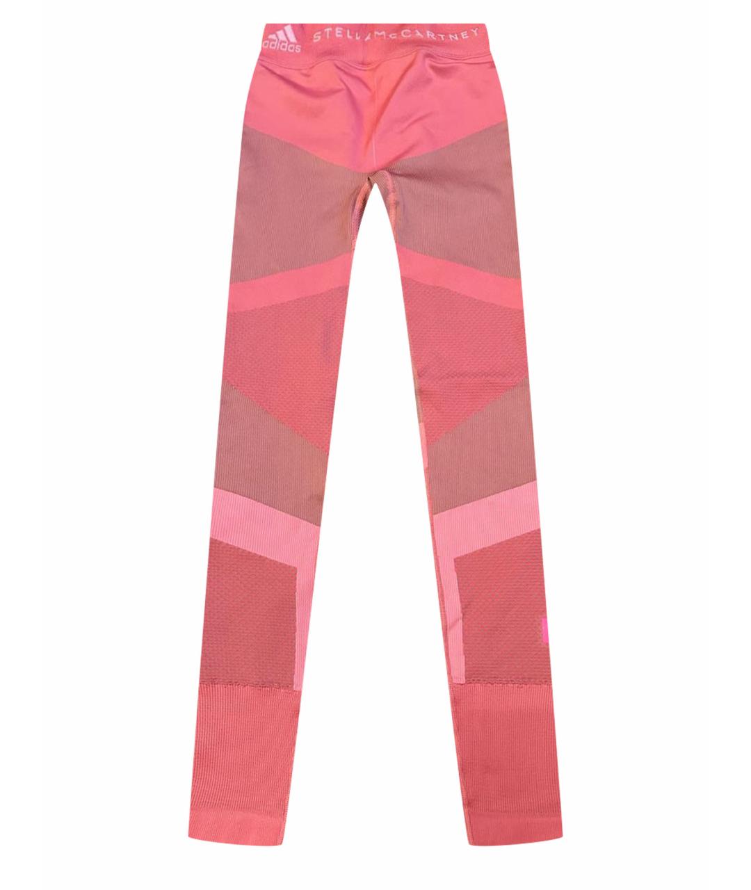ADIDAS BY STELLA MCCARTNEY Розовые полиэстеровые спортивные брюки и шорты, фото 1