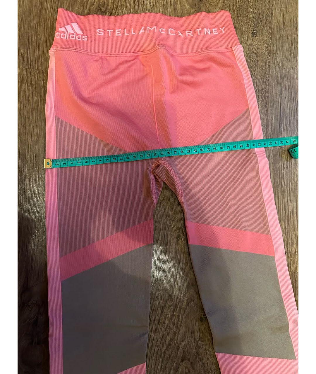 ADIDAS BY STELLA MCCARTNEY Розовые полиэстеровые спортивные брюки и шорты, фото 6