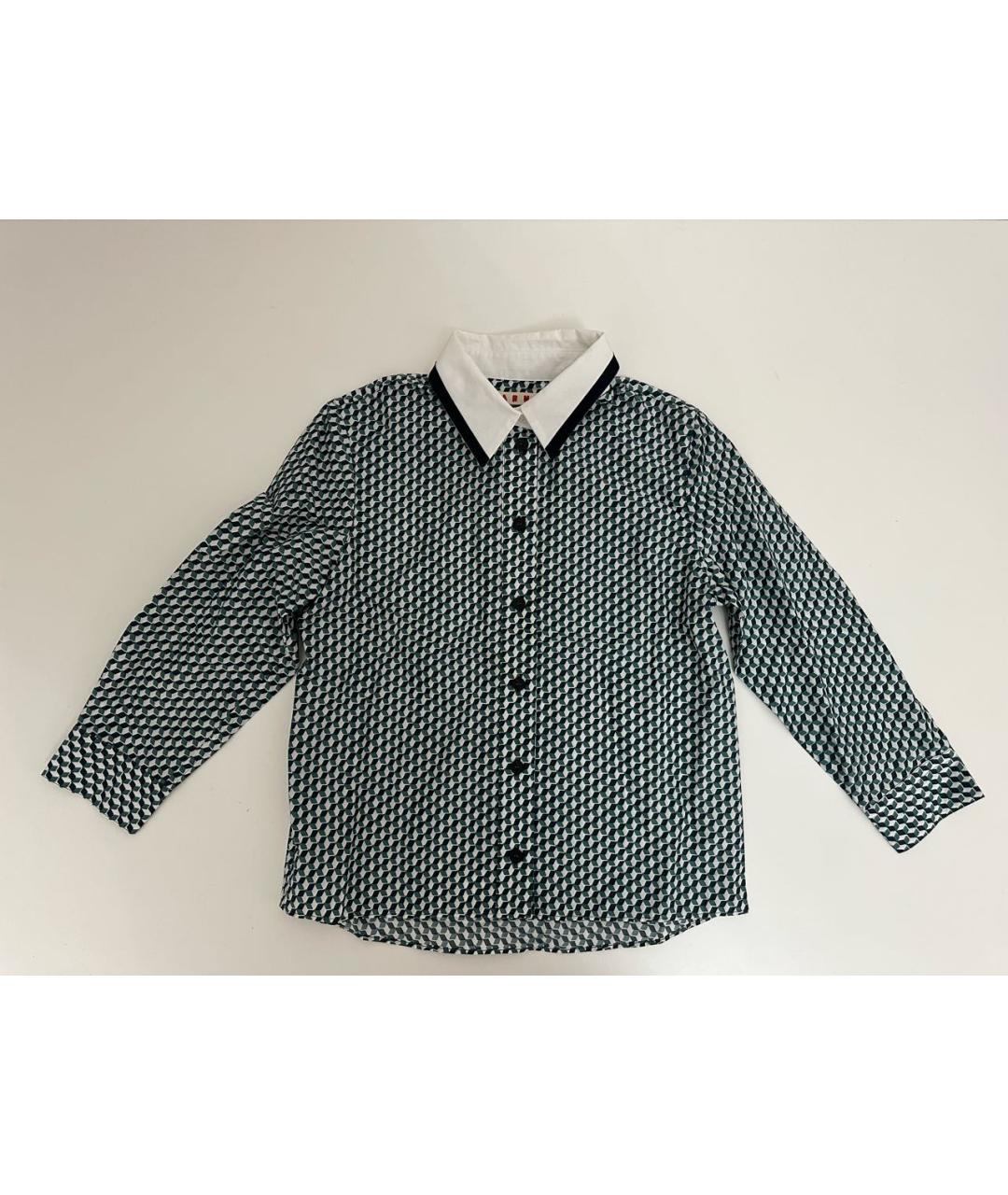 MARNI Мульти хлопковая рубашка/блузка, фото 6