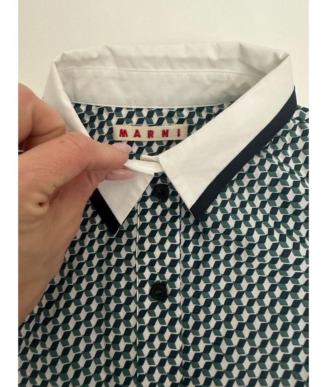 MARNI Мульти хлопковая рубашка/блузка, фото 2