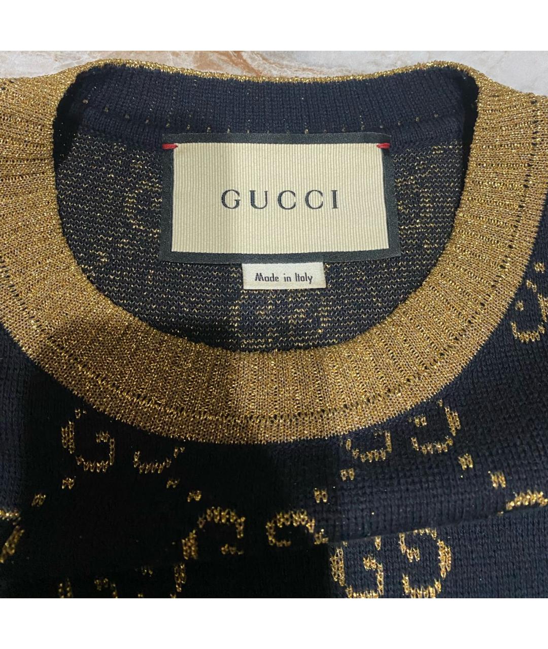 GUCCI Мульти хлопковый джемпер / свитер, фото 3