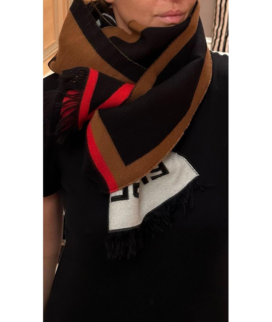 BURBERRY Шерстяной шарф, фото 7