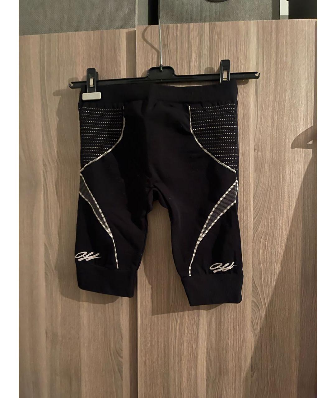 OFF-WHITE Черные спортивные брюки и шорты, фото 5