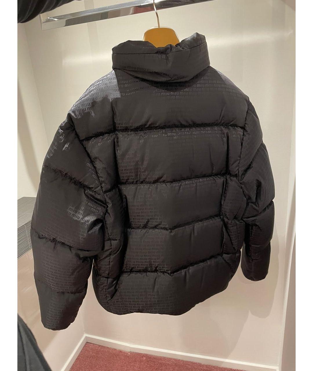MIU MIU Черный пуховик, фото 6
