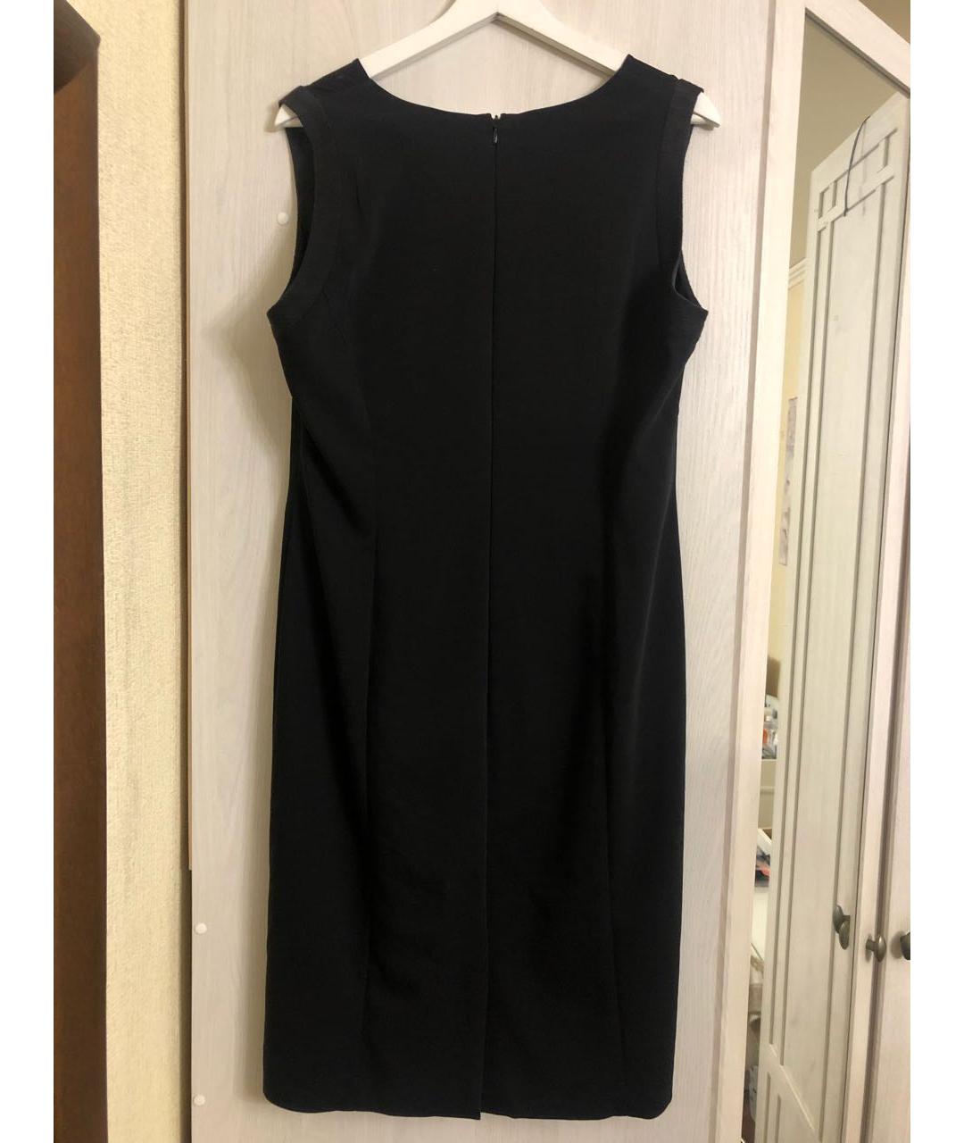 ESCADA Черное вискозное коктейльное платье, фото 2
