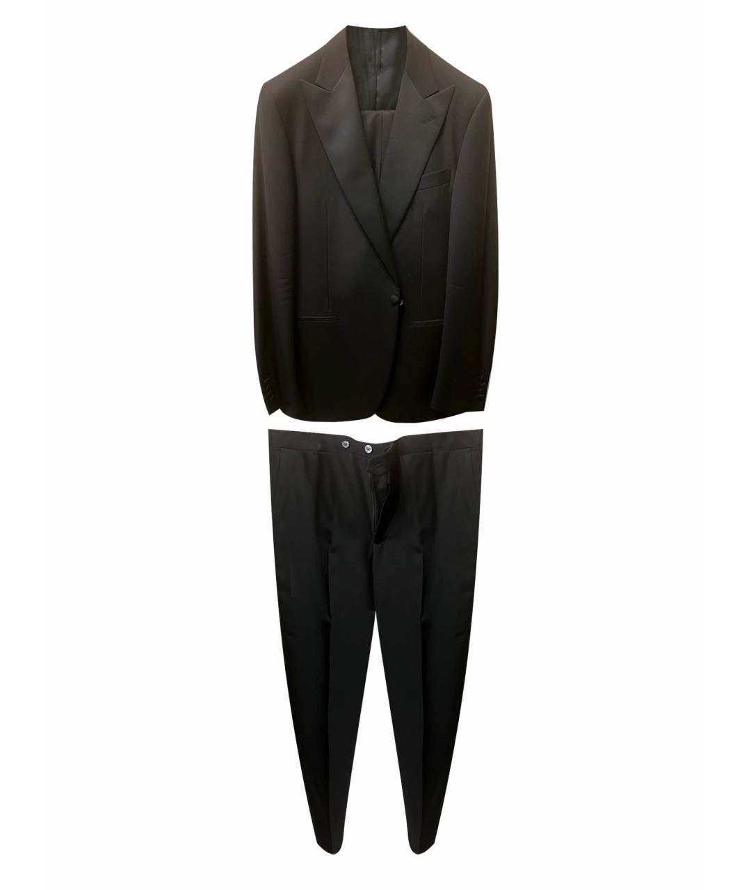 CORNELIANI Черный вечерний костюм, фото 1
