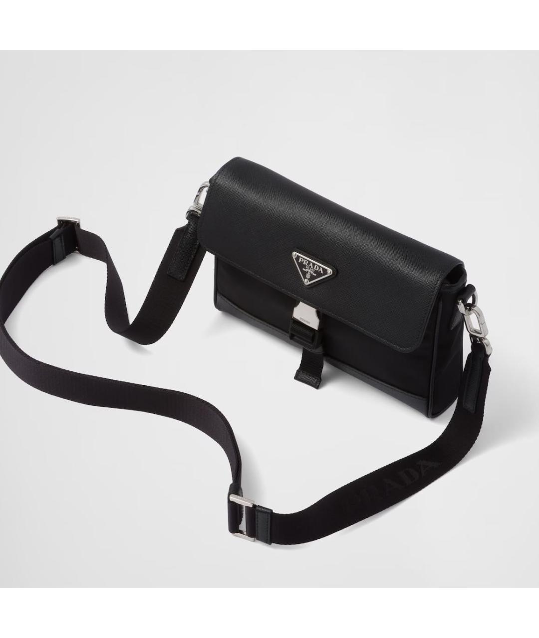 PRADA Черная сумка на плечо, фото 5