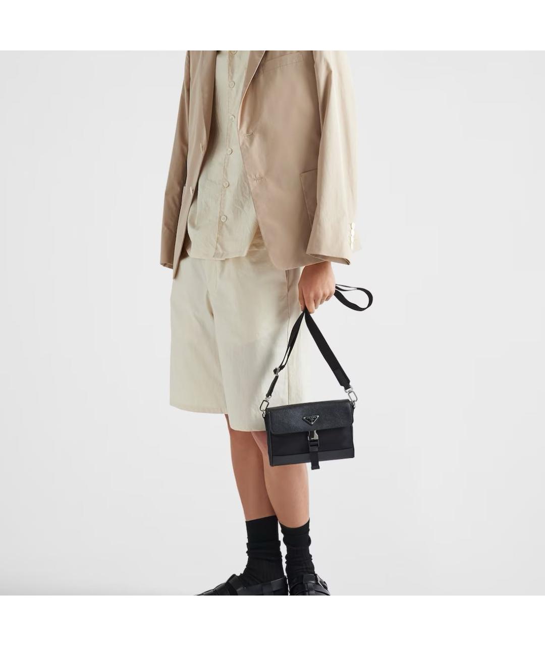 PRADA Черная сумка на плечо, фото 3