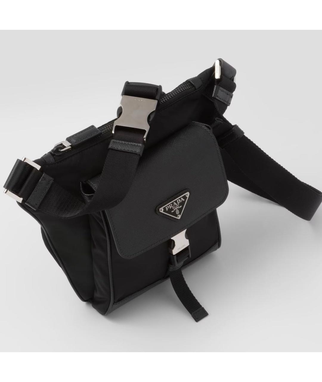 PRADA Черная сумка на плечо, фото 3