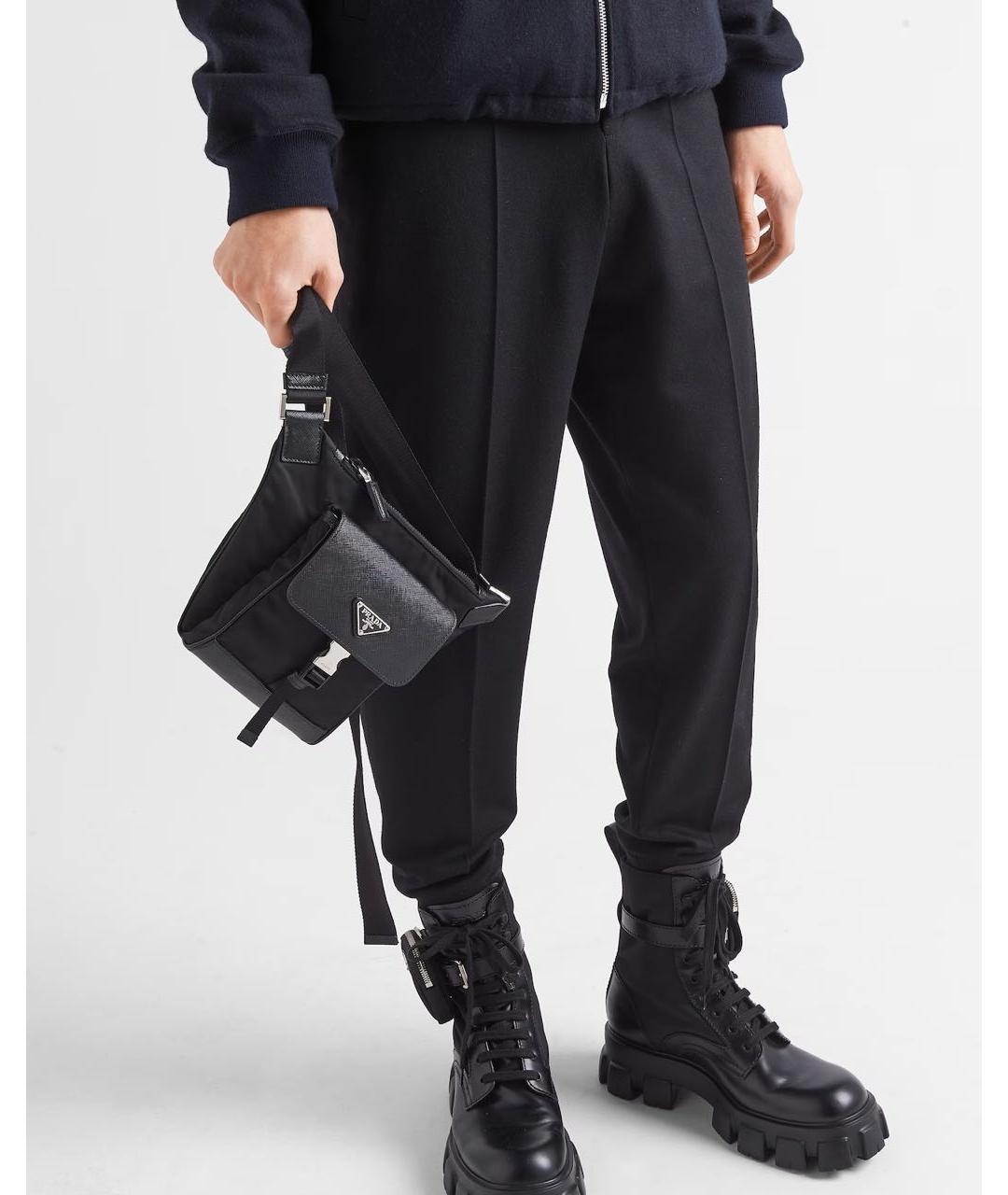 PRADA Черная сумка на плечо, фото 7